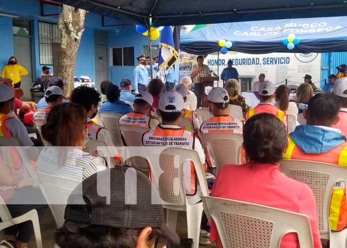 Inauguran sala de educación vial en Matagalpa