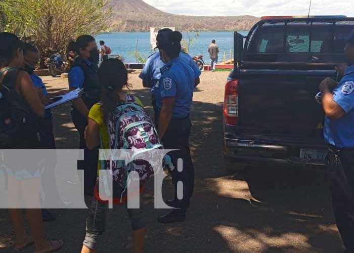 Ciudadano de Masatepe fue encontrado muerto en la Laguna de Xiloá
