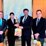 Embajada de Nicaragua en España visita a las autoridades de Alicante