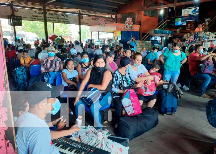 Familias de Nicaragua aprovechan Semana Santa para pasar con sus seres queridos