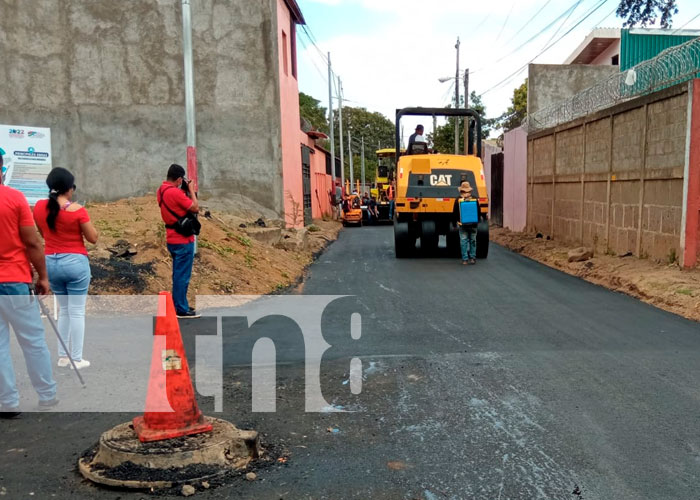 Nuevas calles en Managua