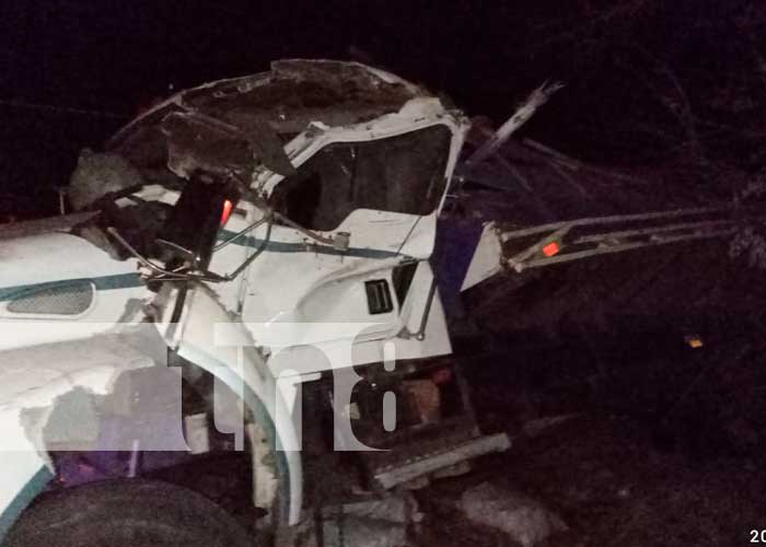 4 personas lesionadas en accidente de tránsito en Santo Tomás, Chontales