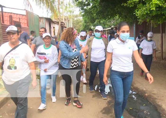 Ejecutan “Plan Calache" en el barrio Villa Dignidad de Managua 