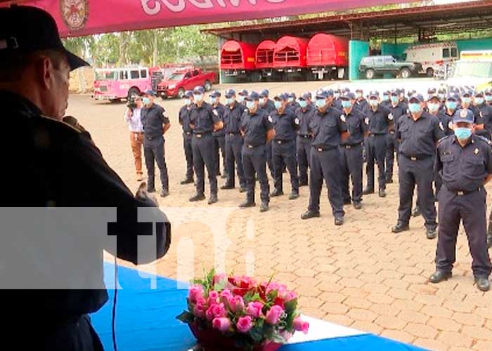 Bomberos de Managua se preparan para cualquier emergencia