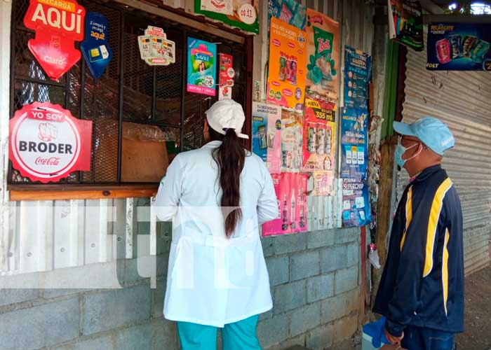 Ciudadanos completaron su esquema de vacuna en el Bo. Ducualí de Managua
