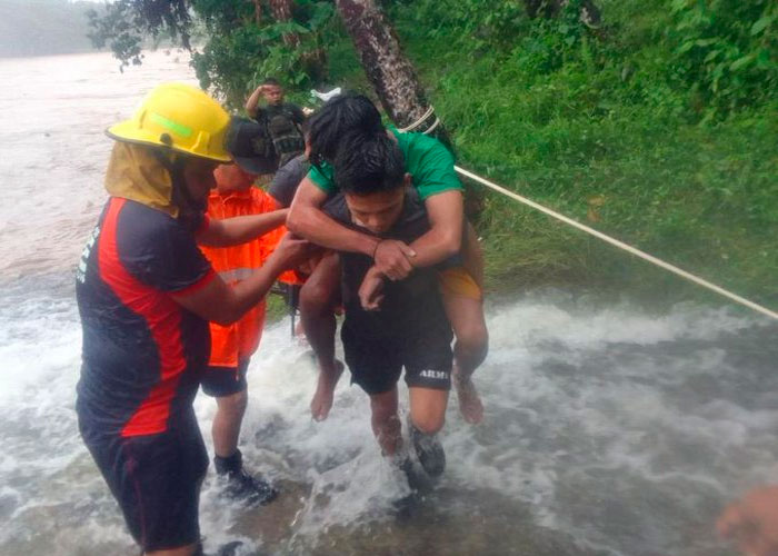 Sube la cantidad de muertos provocados por el tifón "Megi" en Filipinas