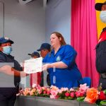 41 nuevos bomberos a la disposición de las nuevas estaciones en Nicaragua