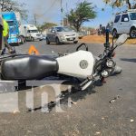 Aparente distracción al volante provoca accidente en Managua