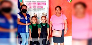 Matagalpa: Madres con partos múltiples reciben paquetes alimenticios