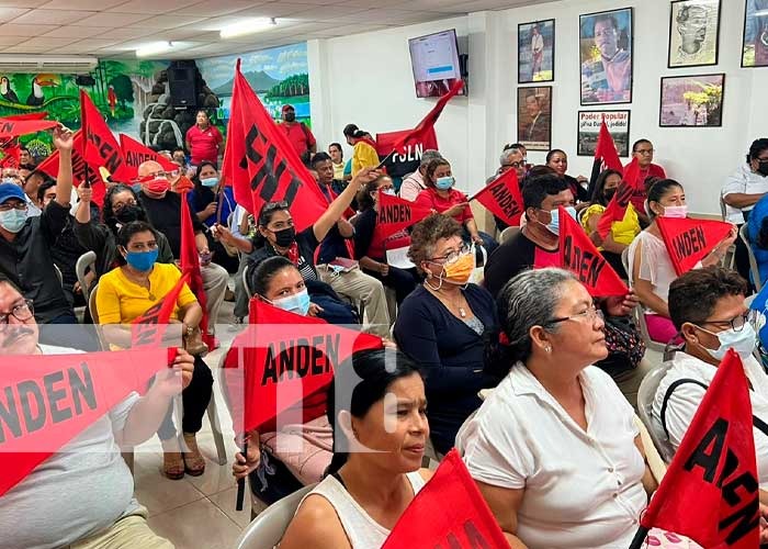 Docentes de Nicaragua participan en proclama magisterial de CGTEN-ANDEN de cara al 1ro de mayo