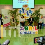 Conferencia de prensa sobre Abril Creativo en Nicaragua