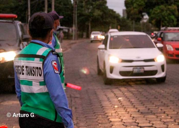 Regulación vial en las pistas de Nicaragua