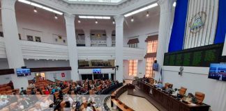 Sesión parlamentaria en la Asamblea Nacional sobre Ley con ONG's