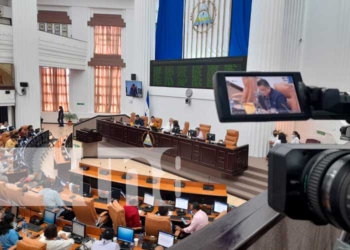 Sesión parlamentaria de la Asamblea Nacional de Nicaragua