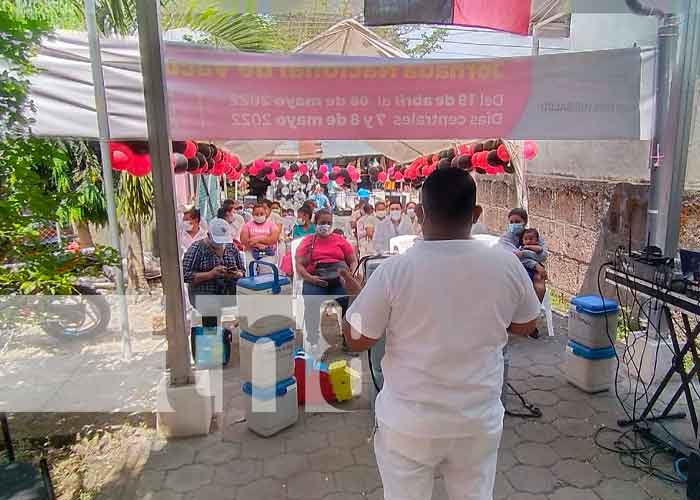Jornada de vacunación para familias en Boaco
