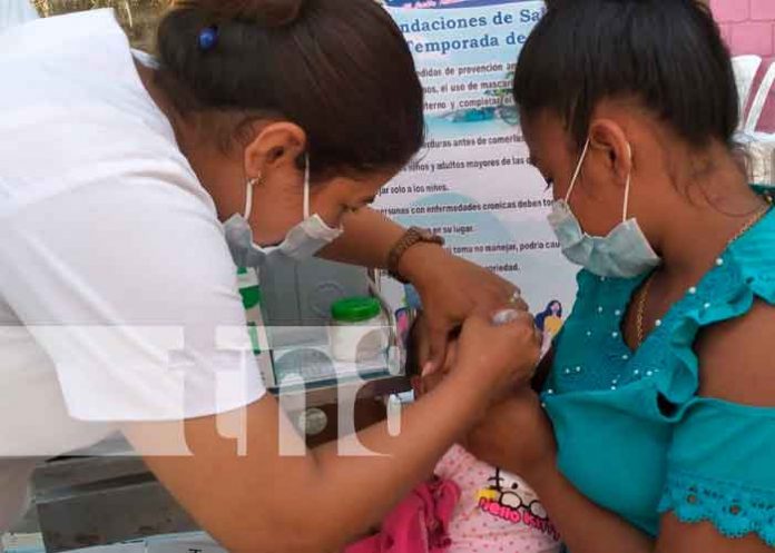 Jornada de vacunación para familias en Boaco