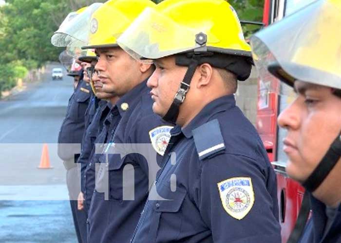 Nuevos equipos bomberiles para estación en Yalagüina, Somoto