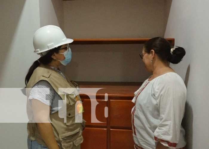Avances de construcción de casa materna en Pueblo Nuevo, Estelí