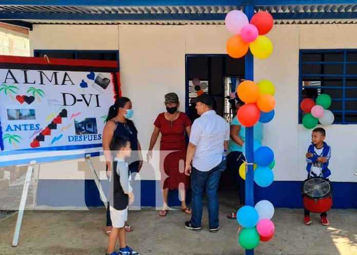 Nueva vivienda para una familia en Managua