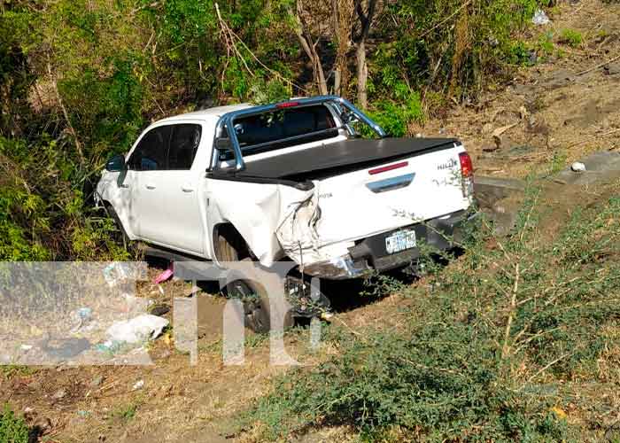 Accidente de tránsito en Carretera Nueva a León, Managua