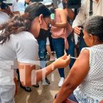 Vacunación en Ciudad Sandino