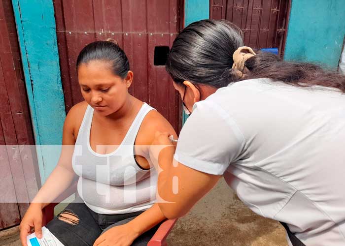 Vacunación en Ciudad Sandino