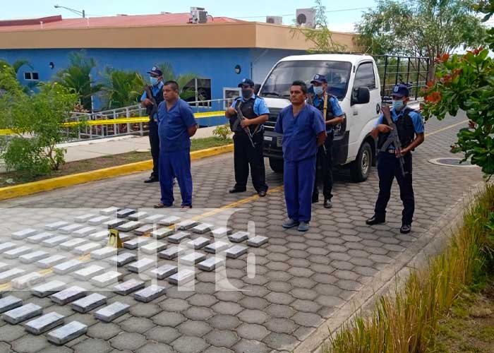 Incautación de cocaína en Matagalpa