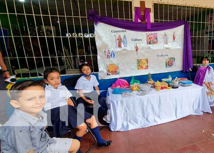 Tradiciones de la Cuaresma desde colegios en Managua