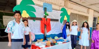 Tradiciones de la Cuaresma desde colegios en Managua