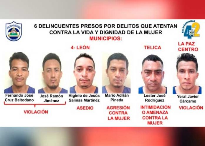 Sujetos detenidos por presuntamente cometer delitos en León