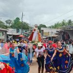 Celebración de devotos a San Marcos Evangelista desde Río San Juan