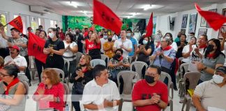 Reunión y proclama por parte del FNT en Nicaragua