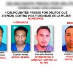 Policía Nacional de Granada presenta a delincuentes