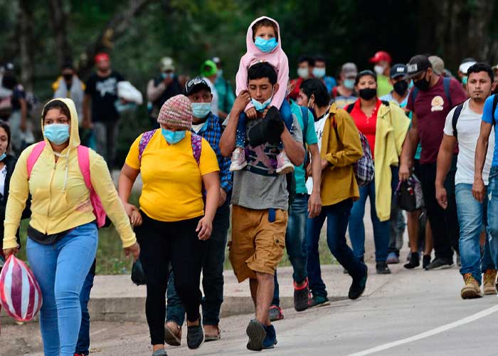 Alerta en Guatemala tras posible caravana migrante procedente de Honduras