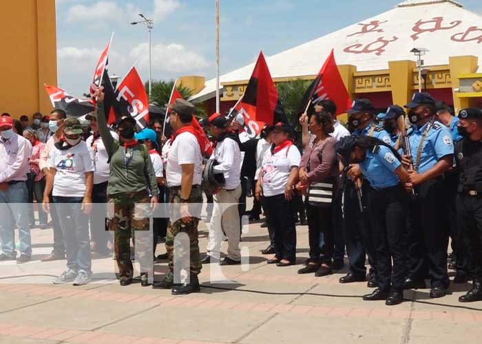 Conmemoración revolucionaria en Estelí