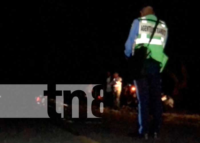 "La vio pálida" motociclista tras chocar con caballo en Jalapa