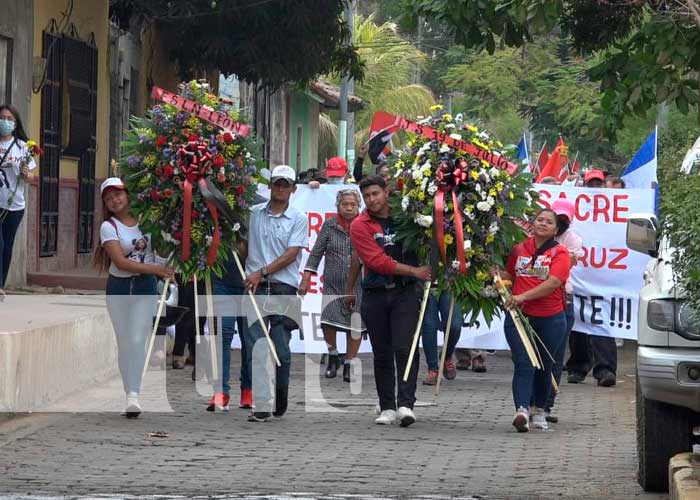 Conmemoración a los héroes y mártires de Veracruz, desde León