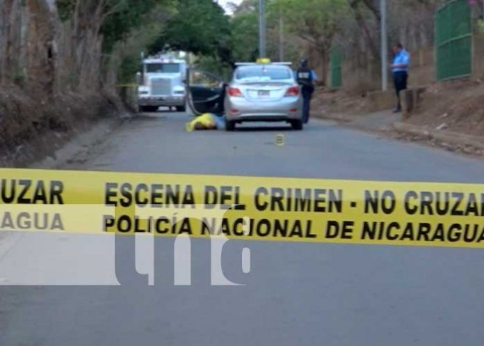 Investigación policial por taxista muerto en Managua