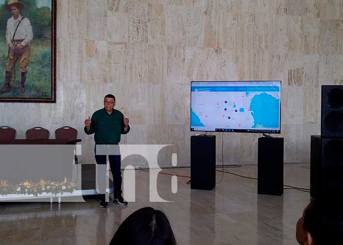 Presentación de mapa interactivo de la cultura en Nicaragua
