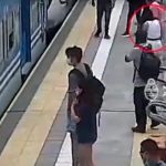 ¡Viva de milagro! mujer sobrevive tras caer a las vías del tren en Argentina