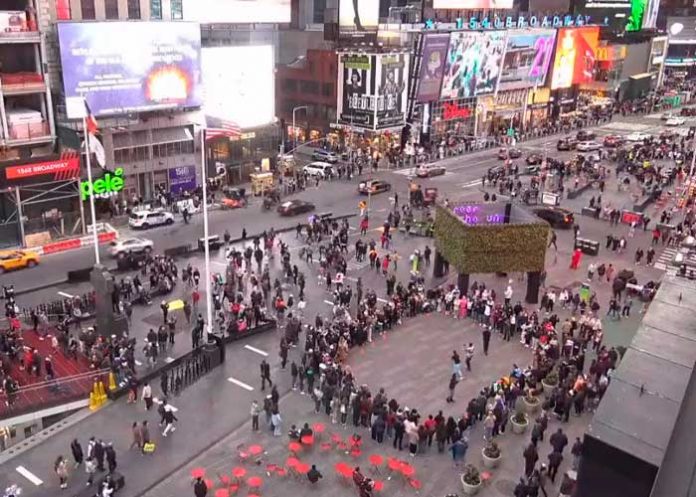 ¡Terror en Times Square! Una fuerte explosión provoca pánico en Nueva York
