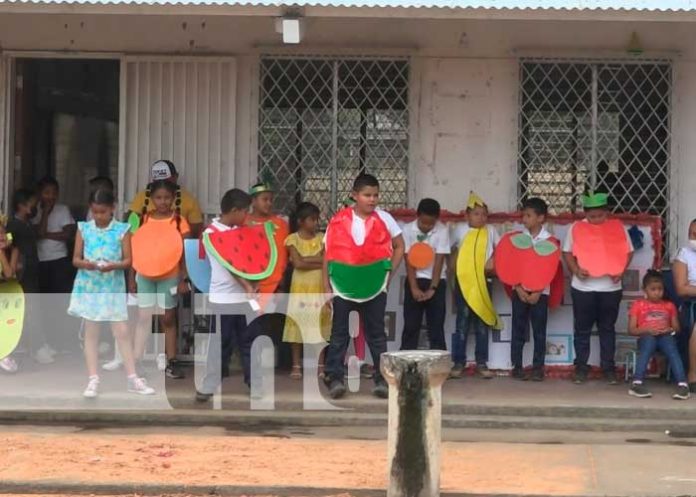 Festival de frutas en colegio de Ometepe