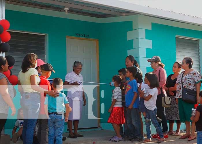 Nuevas viviendas para familias en Somoto