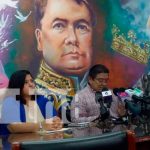 Conferencia de prensa sobre las teleclases en Nicaragua