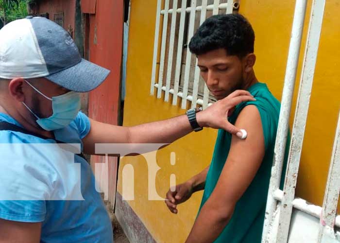 ¡Todos a vacunarse! Realizan jornada de vacunación en Tipitapa