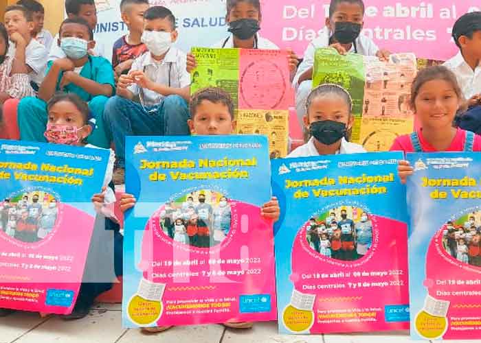 Jornada de vacunación para pobladores de Nandaime, Granada