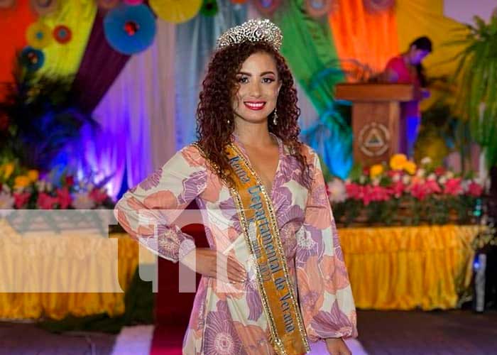 Estefanía, Reina del Verano 2022 en Matagalpa