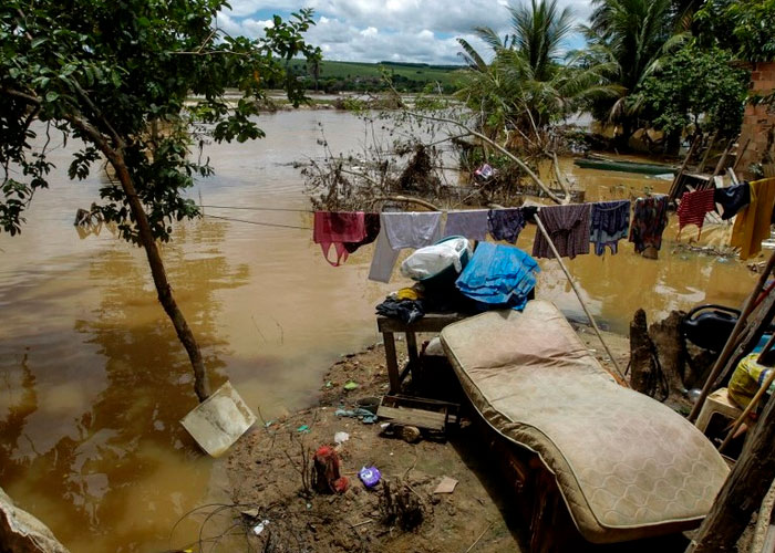 9 muertos son las consecuencias de las fuertes lluvias en Brasil 