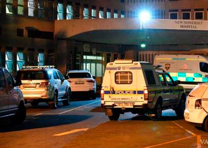 Tres personas resultaron muertas en un hospital de Sudáfrica