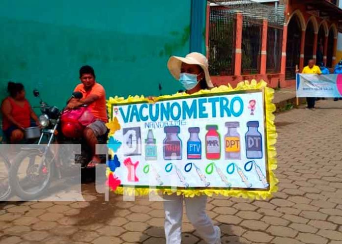 MINSA cataloga de exitosa la Jornada de Vacunación en Nandaime